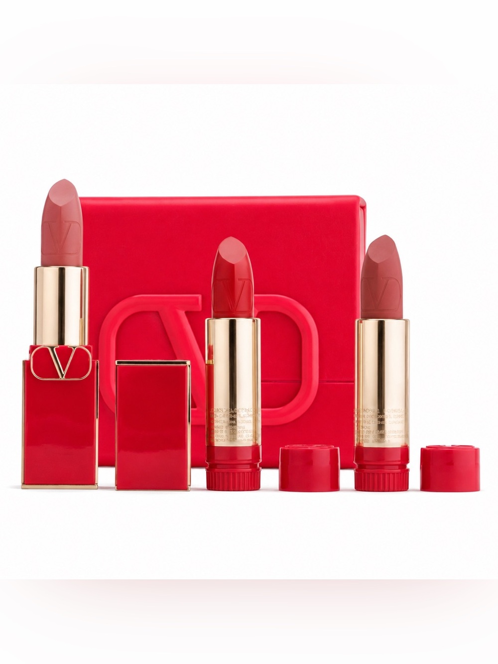 VALENTINO Rosso Valentino Limited Edition Lipstick Set • BRAND NEW IN BOX